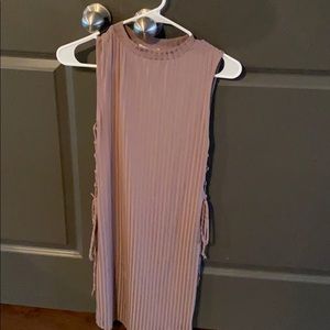 Dull Pink Dress